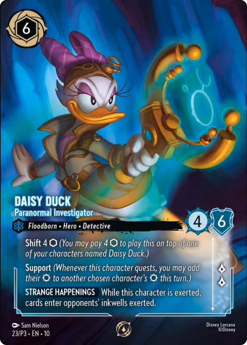 Daisy Duck — Paranormal Investigator