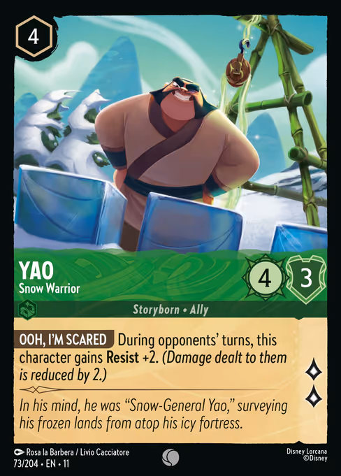 Yao — Snow Warrior