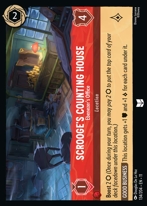 Scrooge's Counting House — Ebenezer's Office