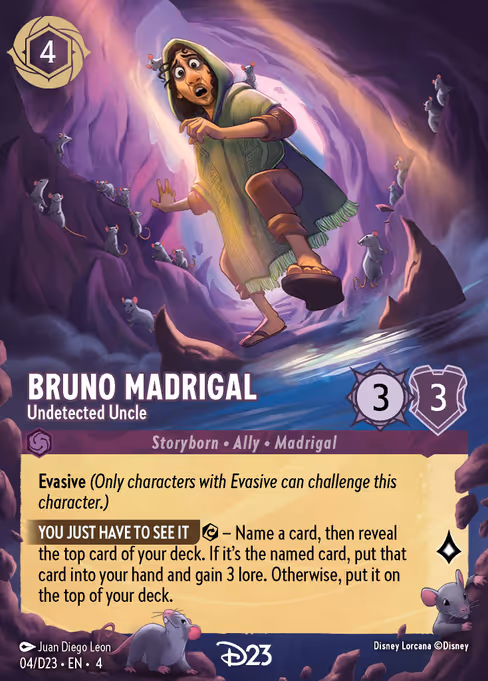Bruno Madrigal — Undetected Uncle