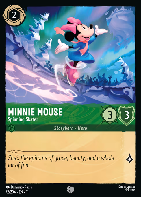 Minnie Mouse — Spinning Skater