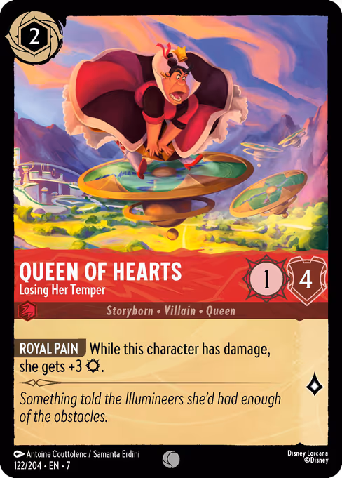 Queen of Hearts — Losing Her Temper