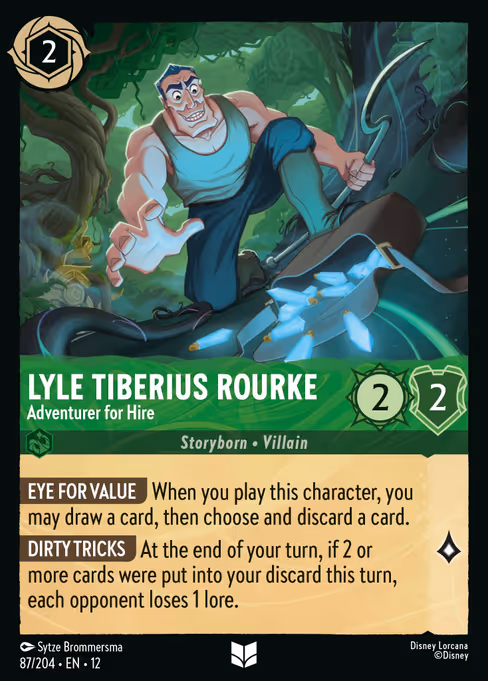 Lyle Tiberius Rourke — Adventurer for Hire