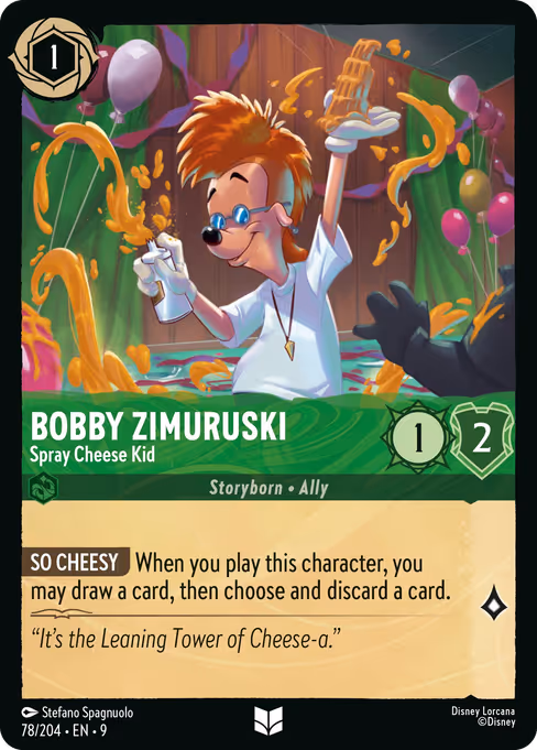 Bobby Zimuruski — Spray Cheese Kid