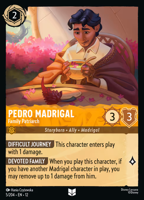 Pedro Madrigal — Family Patriarch
