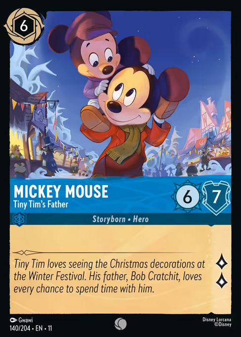 Mickey Mouse — Tiny Tim's Father