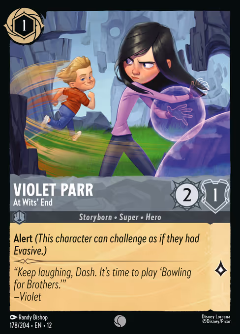 Violet Parr — At Wits' End