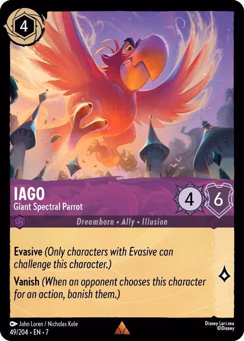 Iago — Giant Spectral Parrot