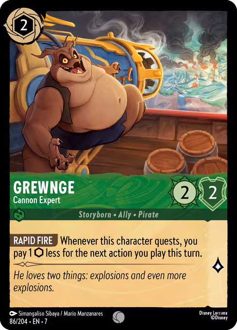 Grewnge — Cannon Expert
