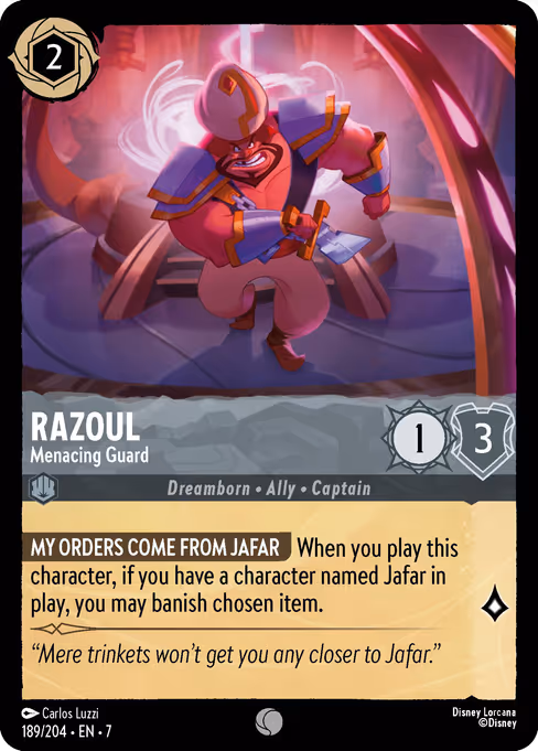 Razoul — Menacing Guard
