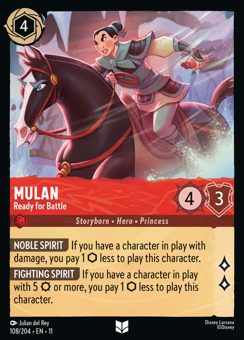 Mulan — Ready for Battle
