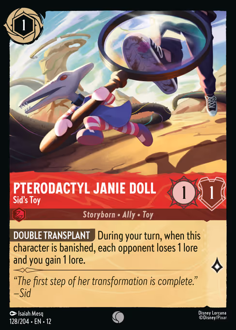 Pterodactyl Janie Doll — Sid's Toy