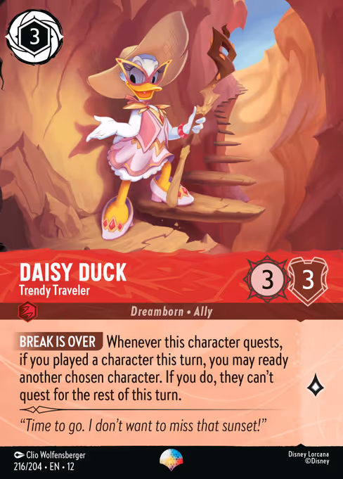 Daisy Duck — Trendy Traveler