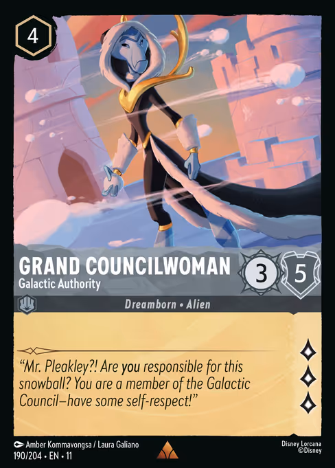 Grand Councilwoman — Galactic Authority