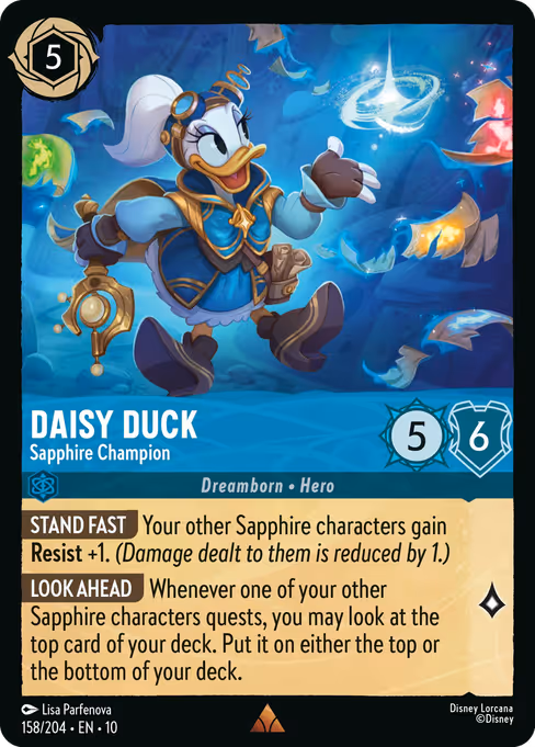 Daisy Duck — Sapphire Champion