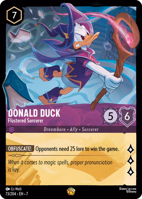 Donald Duck — Flustered Sorcerer