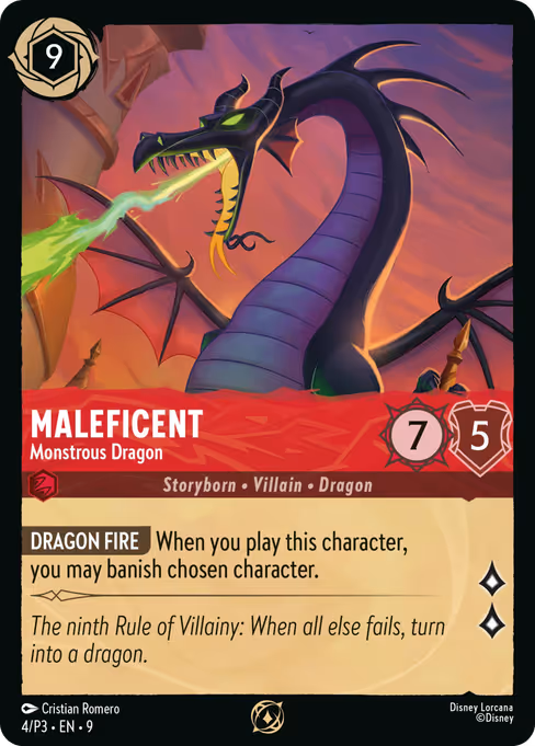 Maleficent — Monstrous Dragon