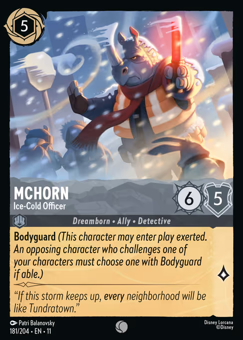 McHorn — Ice-Cold Officer