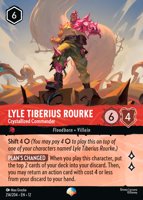 Lyle Tiberius Rourke — Crystallized Commander