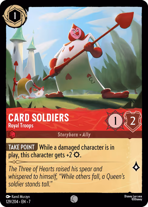 Card Soldiers — Royal Troops