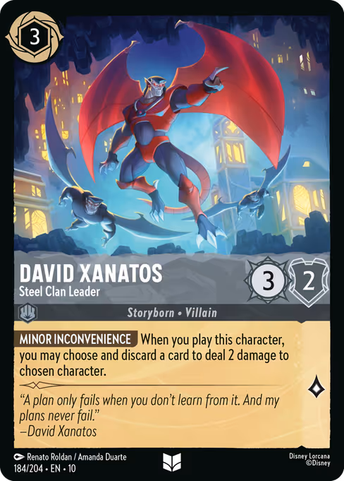 David Xanatos — Steel Clan Leader