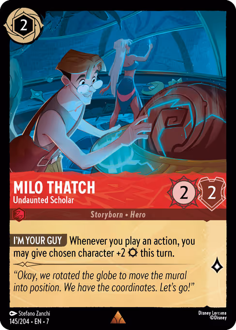 Milo Thatch — Undaunted Scholar