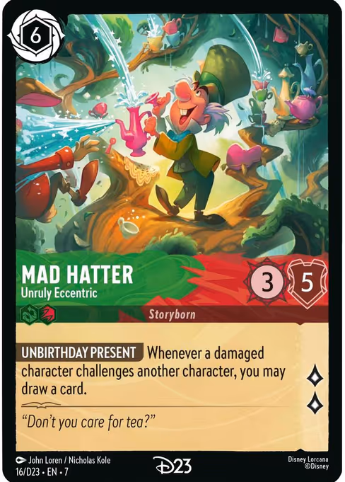 Mad Hatter — Unruly Eccentric