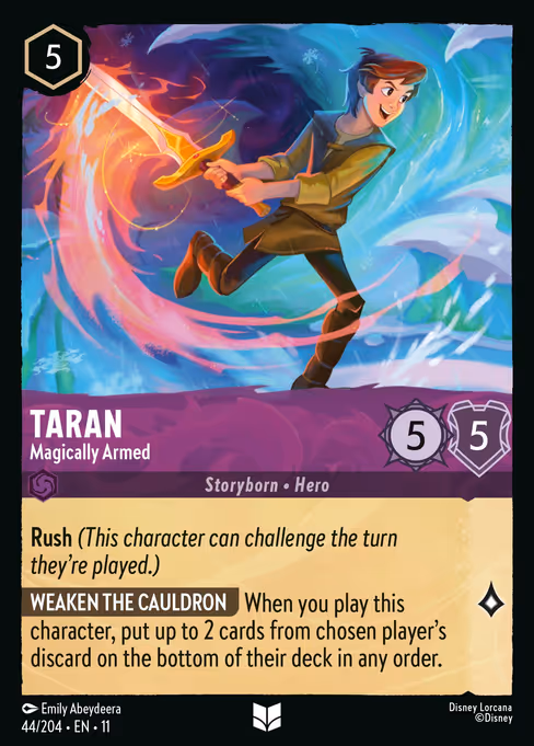 Taran — Magically Armed