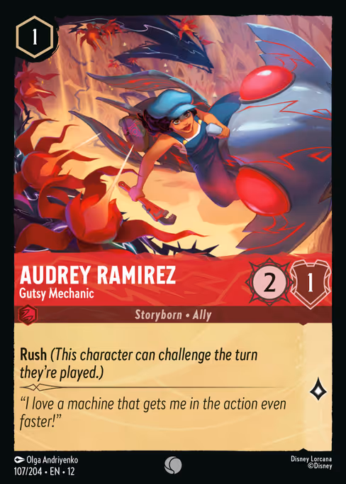Audrey Ramirez — Gutsy Mechanic