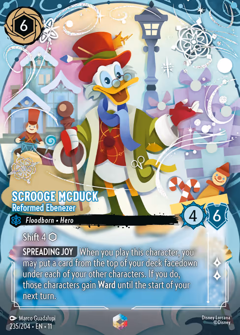 Scrooge McDuck — Reformed Ebenezer