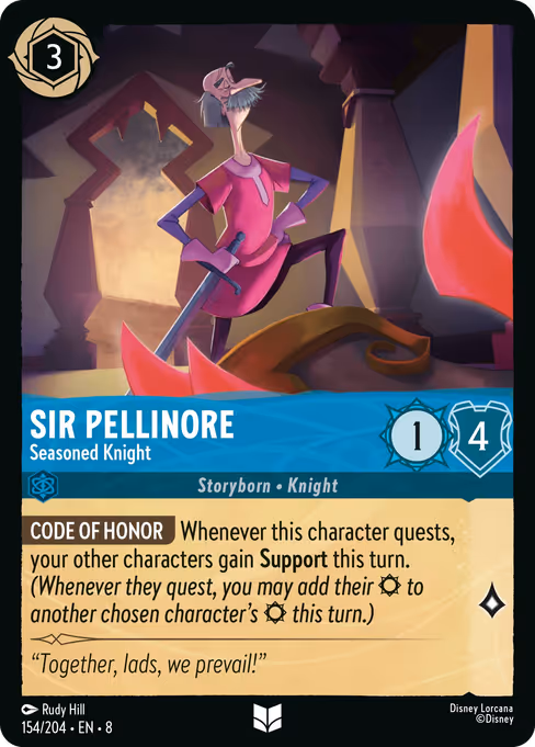 Sir Pellinore — Seasoned Knight