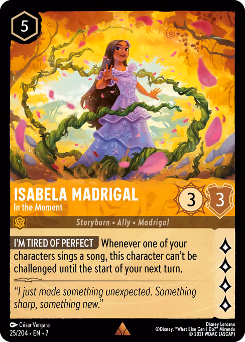 Isabela Madrigal — In the Moment