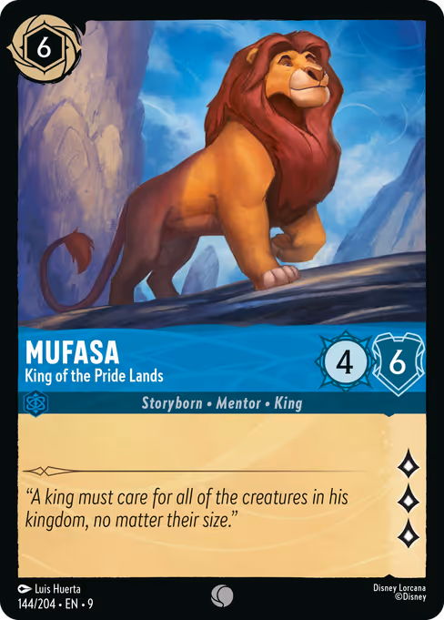 Mufasa — King of the Pride Lands