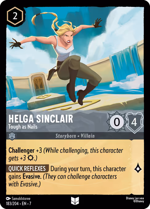 Helga Sinclair — Tough as Nails