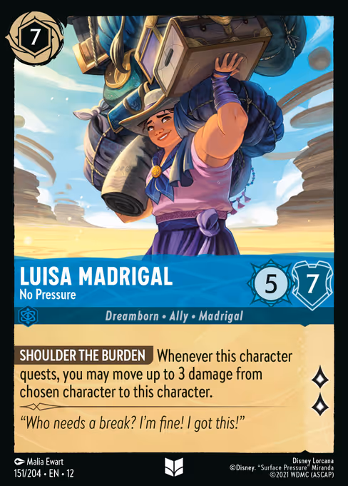 Luisa Madrigal — No Pressure