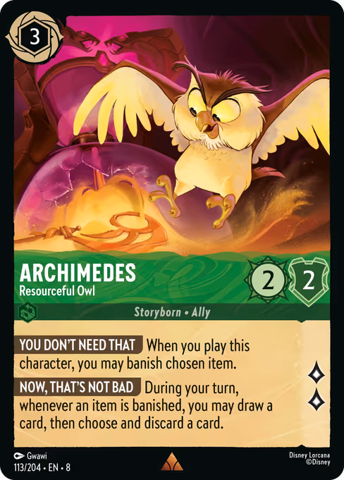 Archimedes — Resourceful Owl