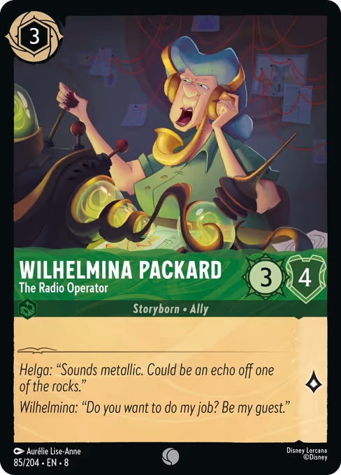 Wilhelmina Packard — The Radio Operator