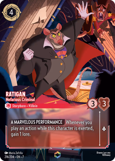 Ratigan — Nefarious Criminal