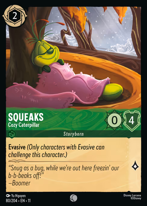 Squeaks — Cozy Caterpillar
