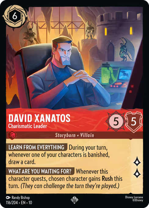 David Xanatos — Charismatic Leader