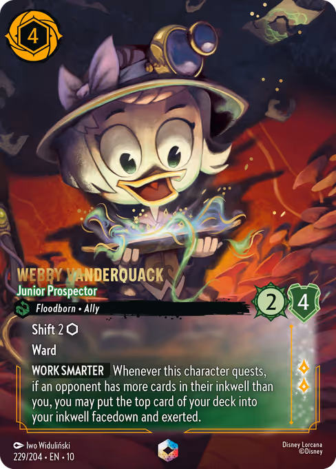Webby Vanderquack — Junior Prospector