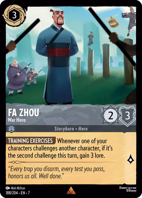 Fa Zhou — War Hero