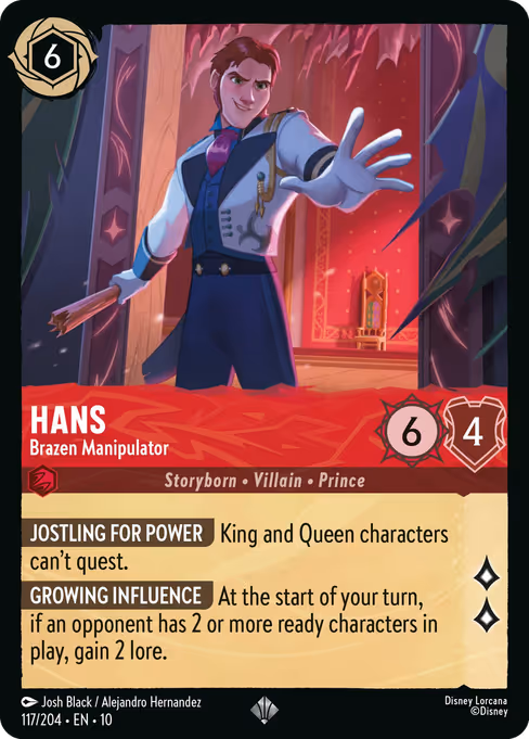 Hans — Brazen Manipulator