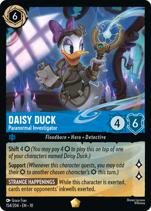 Daisy Duck — Paranormal Investigator