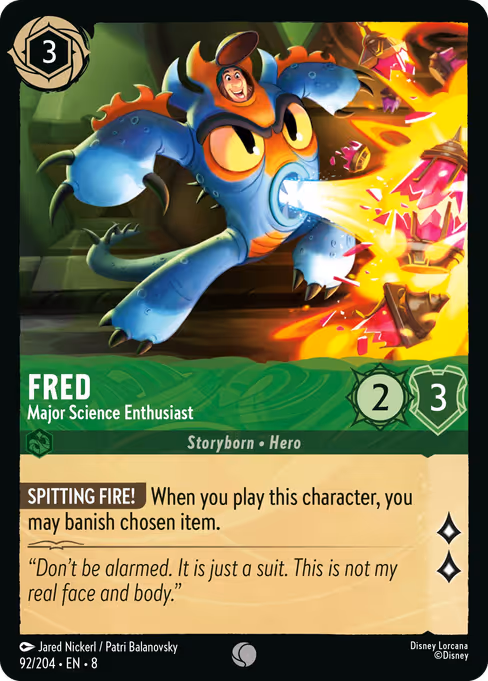 Fred — Major Science Enthusiast