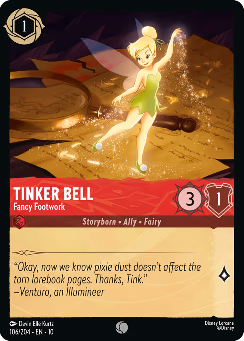 Tinker Bell — Fancy Footwork