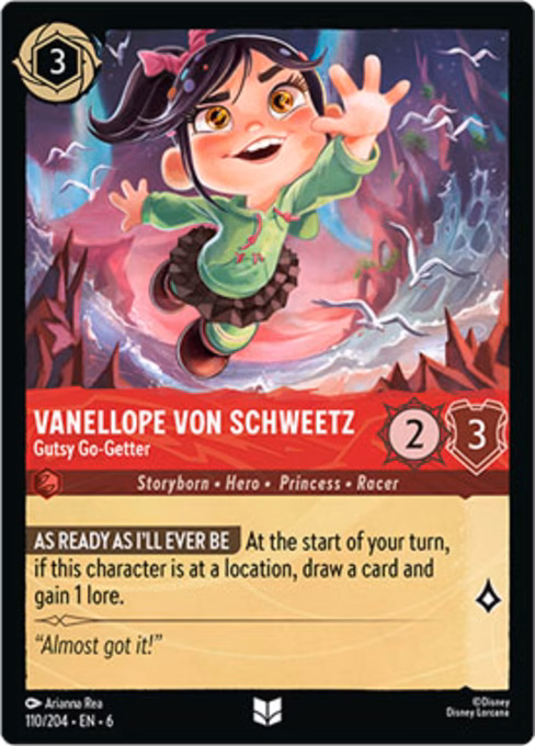 Vanellope Von Schweetz — Gutsy Go-Getter