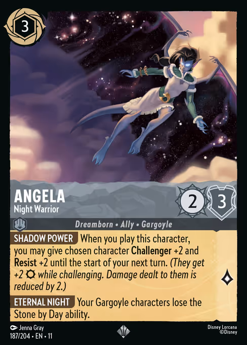 Angela — Night Warrior
