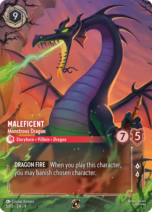 Maleficent — Monstrous Dragon