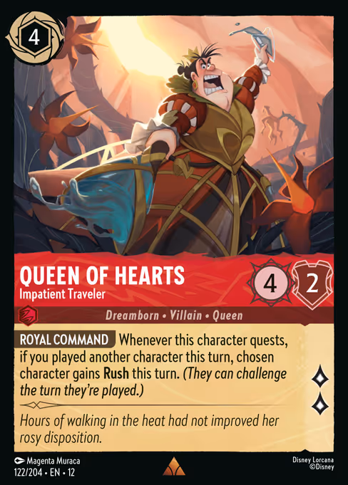 Queen of Hearts — Impatient Traveler